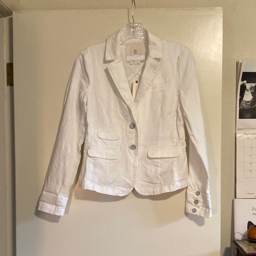 Hei Hei White Blazer, New With Tags